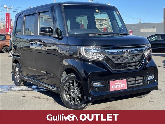ｎ ｂｏｘカスタム ホンダ ｇ ｌホンダセンシング ワンオーナー ４ｗｄ 寒冷地仕様 フルセグナビ 純正エンジンスターター 前方ドライブレコーダー スマートキー スペアキー プッシュスタート 左側パワースライドドア 純正ｌｅｄヘッドライト オートライトの中古車詳細