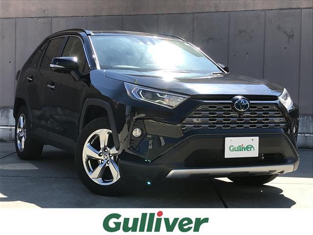 トヨタ RAV4 ハイブリッドG パノラマルーフ 純正ディスプレイ