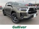 ハイラックス Ｚ　登録済未使用車　４ＷＤ　ターボ　トヨタセーフティセンス　純正アルミホイール　クルーズコントロール　スマートキー　プッシュスタート　バックカメラ　ＬＥＤヘッドライト　電動ミラー　コーナーセンサー（1枚目）