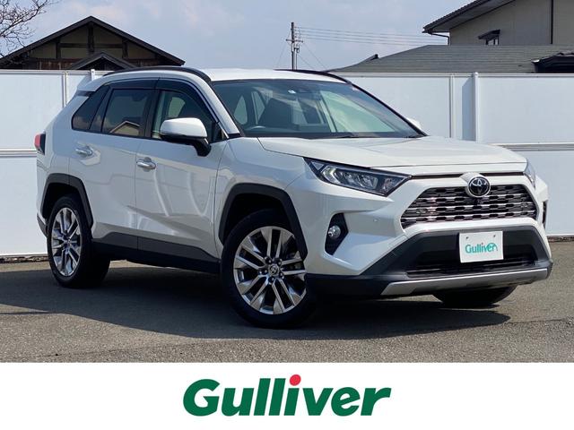 ＲＡＶ４ Ｇ　Ｚパッケージ　４ＷＤ　トヨタセーフティセンス　純正ディスプレイオーディオ　パノラミックビューモニター　パワーバックドア　ＬＥＤオートライト　レザーシート　シートヒーター　純正１９インチアルミホイール　ルーフレール