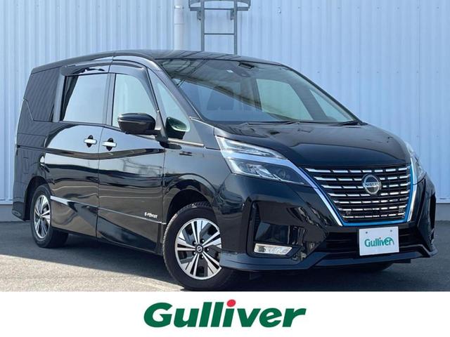 日産 セレナ ｅ－パワー　ハイウェイスターＶ　プロパイロット　インテリジェントルームミラー　アラウンドビューモニター　純正１０型ナビ　ＥＴＣ　ドライブレコーダー　ハンズフリー両側パワースライドドア　エマージェンシーブレーキ　ＢＳＷ　ＢＳＩ　ＬＥＤ