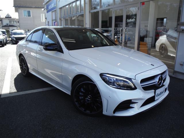 メルセデスＡＭＧ Ｃクラス Ｃ４３　４マチック　後期　左ハンドル　サンルーフ　レーダーセーフティ　クルーズコントロール　ＢＳＭ　ＨＤＤナビ　バックカメラ　２．０ＥＴＣ　パドルシフト　パワートランク　ＬＥＤライト　スマートキー２コ