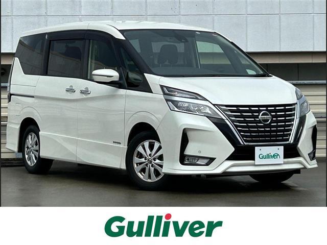 日産 セレナ ハイウェイスター　エマージェンシーブレーキ／純正ＳＤナビ／フルセグＴＶ／Ｂｌｕｅｔｏｏｔｈ／ＣＤ再生／バックカメラ／ドライブレコーダー／ＥＴＣ／クルーズコントロール／プッシュスタート／スマートキー／クリアランスソナー／