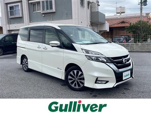 沖縄の中古車 日産 セレナ 支払総額 172.8万円 リ済込 2017(平成29)年 6.6万km ブリリアントホワイトパール