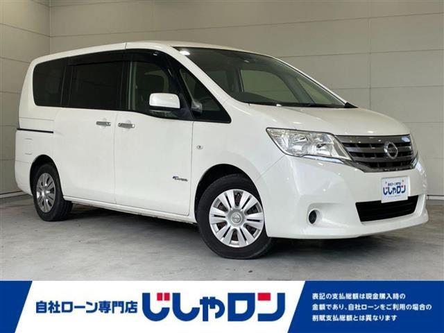 日産 セレナ ２０Ｘ　Ｓ－ハイブリッド　両側パワースライドドア　ＥＴＣ　純正ナビ　ＣＤ／ＤＶＤ　Ｂｌｕｅｔｏｏｔｈ　フルセグＴＶ　バックカメラ