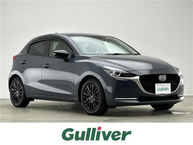 マツダ ＭＡＺＤＡ２ １５Ｓ　ブラックトーンエディション　純正ナビ／全方位カメラ／ＥＴＣ／前後ドラレコ／アダプティブＬＥＤヘッドライト／パドルシフト／純正アルミ／オートライト／レーダークルーズ／ステアリングスイッチ／プッシュスタート／パーキングセンサー