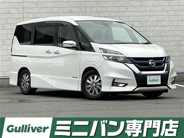 日産 セレナ ｅ－パワー　ハイウェイスターＶ　純正９型ＳＤナビ（フルセグＴＶ／ＤＶＤ／ＣＤ／ＢＴ）アラウンドビューモニター　禁煙車　エマージェンシーブレーキ　プロパイロット　フリップダウンモニター　両側パワスラ　前後ドラレコ　シートヒータ　ＥＴＣ