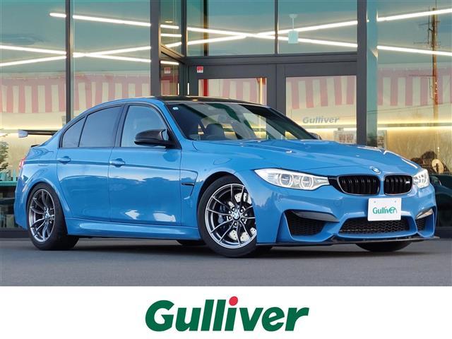 ＢＭＷ Ｍ３ Ｍ３　純正ナビ　フルセグＴＶ　ミュージックサーバー　ミュージックプレイヤー接続可　ＡＭ／ＦＭ　ＣＤ／ＤＶＤ再生　Ｂｌｕｅｔｏｏｔｈ接続　バックモニター　電動パワーシート　衝突被害軽減ブレーキ　レーンキープ　