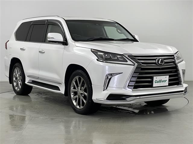 レクサス ＬＸ ＬＸ５７０　・純正ＳＤナビ＆フルセグＴＶ＆ＣＤ＆ＤＶＤ＆ＢＤ＆ＳＤ＆ＢＴ・全方位カメラ・サンルーフ・レザーシート・シートヒーター・エアシート・ビルトインＥＴＣ・寒冷地仕様・ステアリングヒーター・おくだけ充電