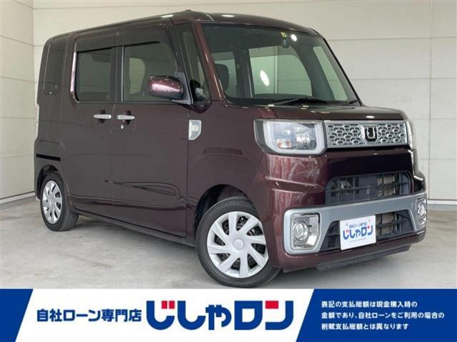 沖縄県の中古車ならウェイク Ｘ　社外ナビ　ＣＤ再生　ＤＶＤ再生　Ｂｌｕｅｔｏｏｔｈ接続　ＴＶ　片側パワースライドドア　スマートキー　プッシュスタート　ドライブレコーダー　ＬＥＤヘッドライト　オートライト