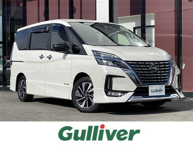 日産 セレナ ｅ－パワー　ハイウェイスターＶ　純正１０型ナビ　純正１１型フリップダウンモニター　３６０°アラウンドビューモニター　プロパイロット　ステアリングスイッチ　レーダークルーズコントロール　ＢＳＭ　ドライブレコーダー　ＬＥＤ　ＷＡＣ