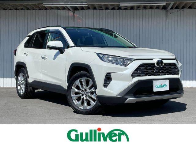 トヨタ ＲＡＶ４ Ｇ　Ｚパッケージ　ワンオーナー　ブラックレザーシート　サンルーフ　トヨタセーフティセンス　純正９インチメモリナビ（ＮＳＺＴ－Ｙ６８Ｔ）／Ｂｌｕｅｔｏｏｔｈ／フルセグテレビ　バックカメラ　ビルトインＥＴＣ２．０