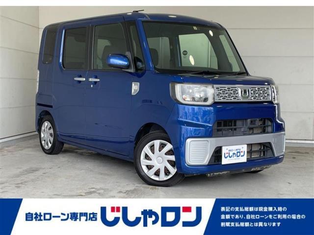 沖縄県の中古車ならウェイク Ｌ　ＳＡ　社外ナビ　ワンセグＴＶ　バックカメラ　アイドリングストップ　プッシュスタート　片側パワースライドドア　ＥＴＣ　オートライト　スマートキー　横滑り防止装置