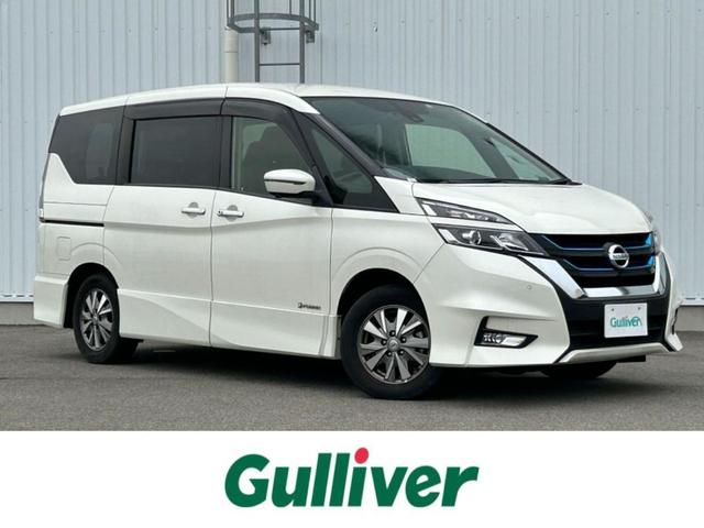 日産 セレナ ｅ－パワー　ハイウェイスターＶ　純正ナビ　全方位カメラ　ＣＤ／ＤＶＤ／Ｂｌｕｅｔｏｏｔｈ　パノラミックビューモニター　ステアリングヒーター　両側パワスラ　クルコン　パーキングアシスト　シートヒーター　ドラレコ　ＥＴＣ　純正アルミ