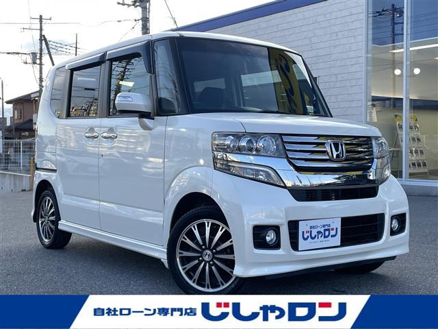 Ｎ−ＢＯＸカスタム(ホンダ) Ｇ・ターボパッケージ　４ＷＤ　ターボ　両側電動ドア　純正ナビ 中古車画像