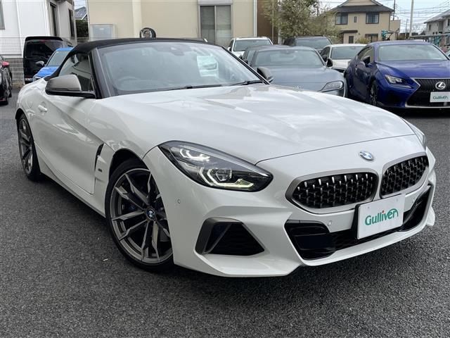 ＢＭＷ Ｚ４ Ｍ４０ｉ　黒革シート　ハーマンカードン　インテリジェントセーフティ　ＡＣＣ　衝突軽減ブレーキ　ＬＫＡ　ＢＳＭ　純正１９ＡＷ　ＬＥＤライト　純正ナビ　バックモニター　ミラーＥＴＣ　Ｒ４／５年ディーラー整備記録