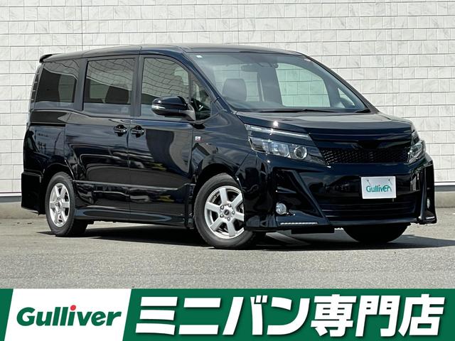 トヨタ ヴォクシー ＺＳ　Ｇ’ｓ　純正９型ＳＤナビ（フルセグＴＶ／ＤＶＤ／ＣＤ／ＢＴ）バックモニター　トヨタセーフティー　両側パワスラ　ワンオーナー　ドラレコ　ＥＴＣ２．０　ＭＴモード　ＬＥＤヘッドライト　フォグランプ　スマートキー