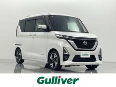 日産　ルークス　ハイウェイスター　Ｇターボ　ワンオーナー　純正ナビ（ＣＤ