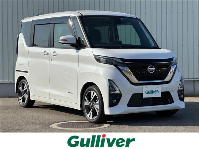 日産 ルークス ハイウェイスター　Ｇターボプロパイロットエディション　純正９インチナビ（ＢＴ　ＣＤ