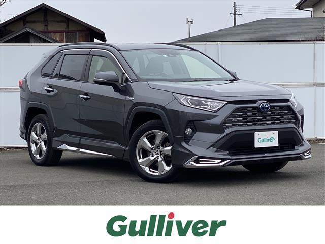 トヨタ ＲＡＶ４ ハイブリッドＧ　４ＷＤ　トヨタセーフティセンス　モデリスタフルエアロ　純正メモリナビ　ＣＤ　ＤＶＤ　フルセグＴＶ　ＢＴ　バックカメラ　パワーバックドア　レーダークルーズコントロール　ＬＥＤオートライト　フォグランプ