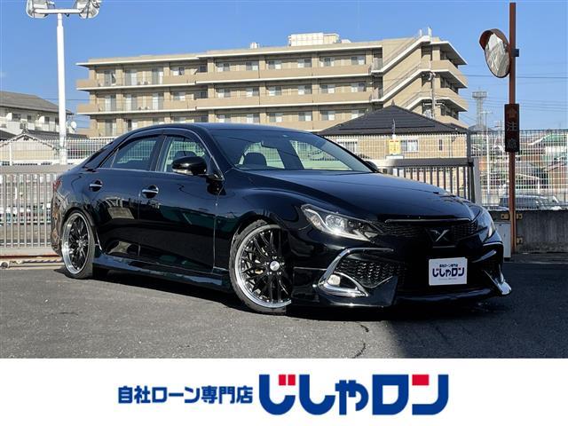 トヨタ マークＸ ２５０Ｇ　Ｓパッケージリラックスセレクション　※異色全塗装車※　車高調　社外２０ＡＷ　黒革シート　社外エアロ　ＭＯＰナビ