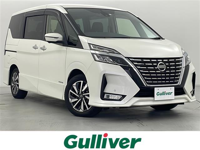 セレナ(日産) ハイウェイスター　純正１０インチＳＤナビ　純正１１型フリップダウンモニター　プロパイロット　パーキングアシスト　バック／サイド／フロント／全周囲カメラ　両側パワスラ 中古車画像