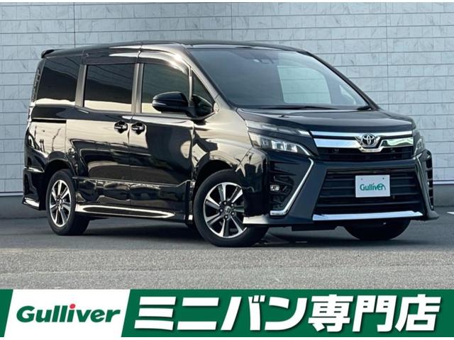 トヨタ ヴォクシー ＺＳ　純正９型ＳＤナビ（フルセグＴＶ／ＤＶＤ／ＣＤ／ＢＴ）バックモニター　トヨタセーフティー　両側パワスラ　ＥＴＣ　クルコン　純正ドラレコ　純正ＬＥＤヘッドライト　フォグランプ　スマートキ　プッシュスタート