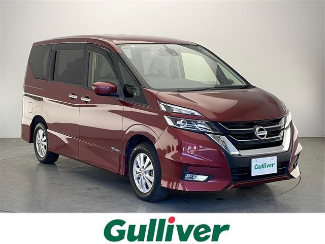 日産 セレナ ハイウェイスター　純正ナビ　両側パワースライドドア　純正フリップダウンモニター　クルーズコントロール　バックカメラ　ビルトインＥＴＣ　オートライト　ＬＥＤヘッドライト　ステアリングスイッチ　シートリフター