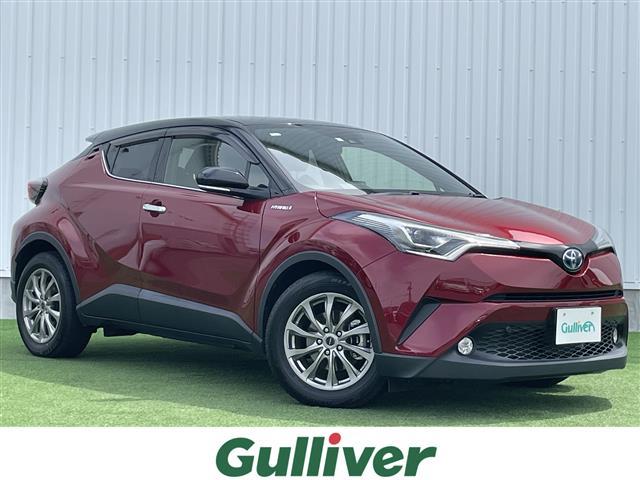 Ｃ－ＨＲ Ｇ　ＬＥＤエディション　禁煙車　純正９型ナビ　バックカメラ　ビルトインＥＴＣ　革巻ステアリング　ステアリングリモコン　レーダークルーズコントロール　ハーフレザー　ＬＥＤ　シートヒーター　電動パーキング　オートホールド　ＢＳＭ