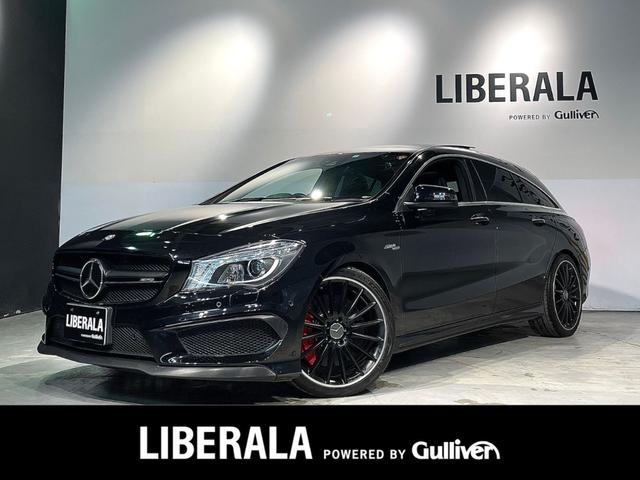 メルセデスＡＭＧ ＣＬＡクラス シューティングブレーク ＣＬＡ４５　４マチック　シューティングブレーク　ＡＭＧアドバンスドｐｋｇ／パノラミックＳＲ／レーダーセーフティｐｋｇ／アダプティブハイビームアシスト／ＡＭＧスタイリングｐｋｇ／パワーシート／アンビエントライト／キーレスゴー／パワーバックドア／ＥＴＣ