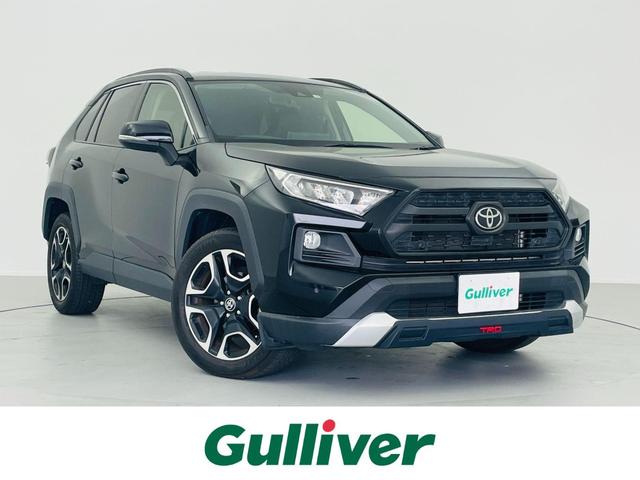 トヨタ ＲＡＶ４ アドベンチャー　禁煙　トヨタセーフティセンス　ブラインドスポットモニター　クリアランスソナー　純正ディスプレイオーディオ　ナビキッド　フルセグＴＶ　バックカメラ　ハーフレザーシート　パワーシート　ＬＥＤヘッドライト