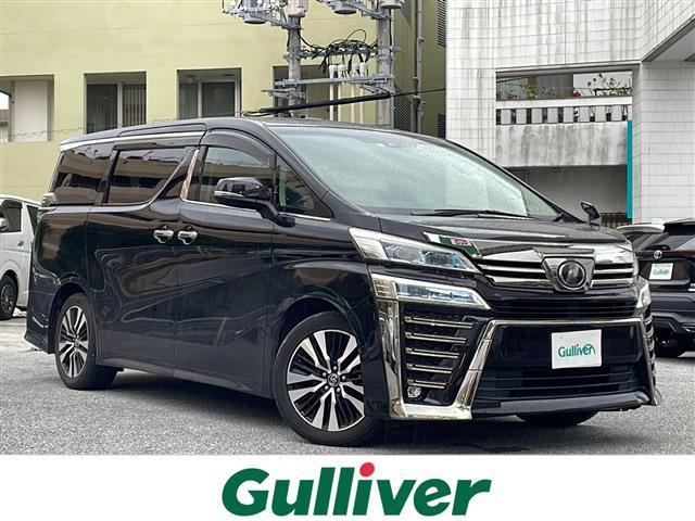 沖縄県の中古車ならヴェルファイア ２．５Ｚ　Ｇエディション　禁煙車　７人　Ｗサンルーフ　Ｂｉｇ－Ｘ１１型ナビ　フルセグＴＶ　Ｂｌｕｅｔｏｏｔｈ　フリップダウンモニター　ドライブレコーダー　両側パワースライドドア　メモリー機能付きパワーシート　レザーシート