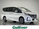 日産 セレナ ハイウェイスターＶ　禁煙車　純正１０インチナビ　プ...