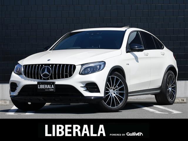 メルセデスＡＭＧ ＧＬＣ ＧＬＣ４３　４マチッククーペ　レザーエクスクルーシブＰＫＧ　ブラックレザーシート　ブルメスタープレミアムサウンド　３６０°カメラ　ＨＤＤ純正ナビ　ＤＶＤ再生　パフュームアトマイザー　ＨＵＤ　ＬＥＤオートハイビーム　ＲＳＰ