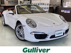 ポルシェ　９１１　９１１カレラ４　カブリオレ　純正ナビ　ＥＴＣ