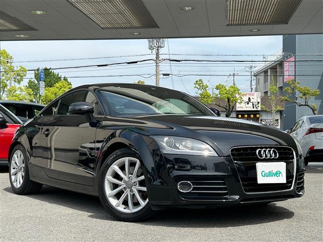 ＴＴクーペ(アウディ) １．８ＴＦＳＩ　赤レザーシート／純正ナビ／Ｂｌｕｅｔｏｏｔｈ 中古車画像