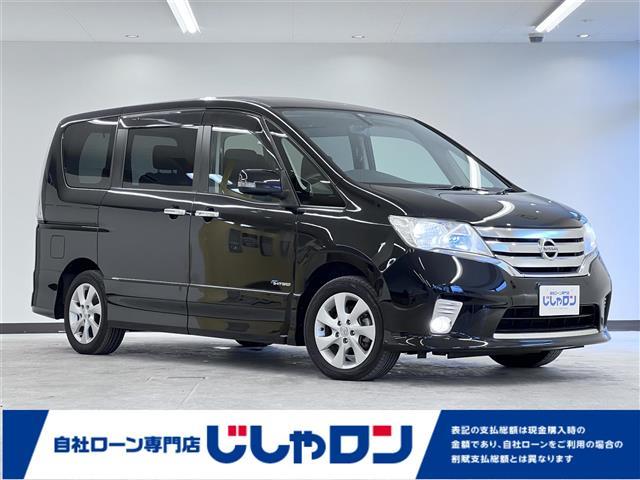 日産 セレナ ハイウェイスター　Ｓ－ハイブリッド　Ｖセレクション　パナソニックナビ　フルセグＴＶ　バックカメラ　両側パワースライドドア　ドライブレコーダー　ＥＴＣ　フリップダウンモニター　クルーズコントロール　ＵＳＢ接続　純正１６インチＡＷ　純正フロアマット