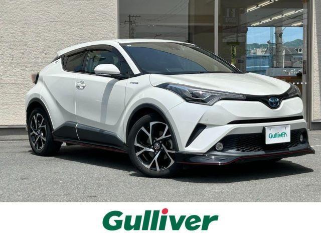 トヨタ Ｃ－ＨＲ Ｇ　純正ＳＤナビ９インチＴＶ／ＢＴ／ＣＤ／ＤＶＤ／社外エアロ／　バックカメラ　レーダークルーズコントロール　レーンキープ　ブラインドスポットモニター　衝突軽減防止／ハーフレザーシート　前席シートヒーター