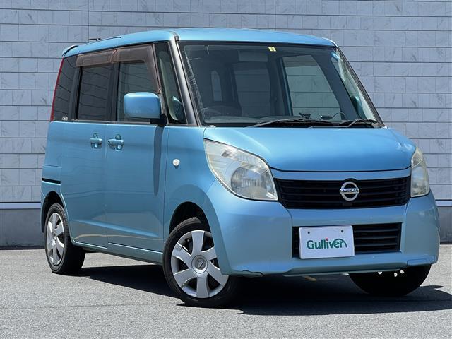 日産 ルークス Ｇ　社外ナビ　Ｂｌｕｅｔｏｏｔｈ　フルセグ　片側パワースライドドア　純正フロアマット　ドアバイザー　スマートキー　ＥＴＣ