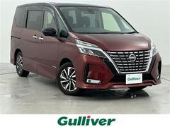 日産　セレナ　ハイウェイスター　純正８型ナビ（ＣＤ，ＤＶＤ，ＢＴ，フルセグＴＶ）　ワンオーナ　全方位カメラ