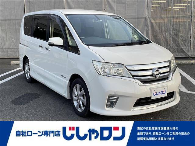 セレナ(日産) ハイウェイスターＧ　Ｓ−ハイブリッド　エアロモード　純正ナビ　バックカメラ　コーナーセンサー　ＥＴＣ 中古車画像