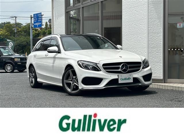 Ｃ２２０ｄ　ステーションワゴンローレウスエディション　サンルーフ　黒レザー　パワーシート　シートヒーター　ＨＤＤナビ　ＤＴＶ　Ｂカメラ　ＥＴＣ２．０　ステアリングパイロット　ＡＣＣ　衝突軽減　レーンキープ　ＢＳＭ　パークトロニック　ドラレコ　ＬＥＤライト