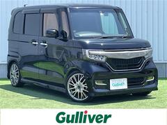 ホンダ　Ｎ−ＢＯＸカスタム　Ｇ　Ｌホンダセンシング　禁煙車　Aftermarketナビ