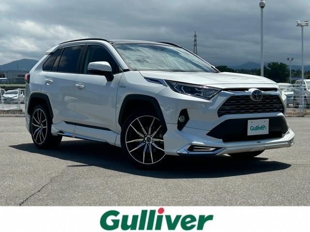 ＲＡＶ４(トヨタ) ハイブリッドＧ　モデリスタエアロ／社外２０インチＡＷ／パノラマムーンルーフ／パワーバックドア／ＴＳＳ 中古車画像