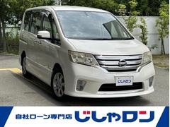 日産　セレナ　ハイウェイスターＧ　Ｓ−ハイブリッド　エアロモード　純正ナビ