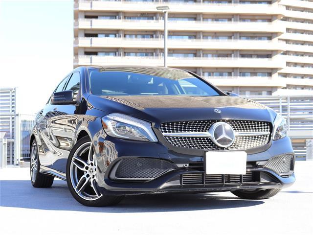 Ａ１８０　ＡＭＧ　スタイル　ワンオーナー　ベーシックパッケージ　レーダーセーフティパッケージ　ドラレコ　ＥＴＣ　ルームミラー型レーダー探知機　純正１８インチＡＷ