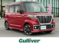 スズキ　スペーシアカスタム　ハイブリッドＸＳターボ　純正ディスプレイオーディオ　Ｂｌｕｅｔｏｏｔｈ　ＤＶＤ再生