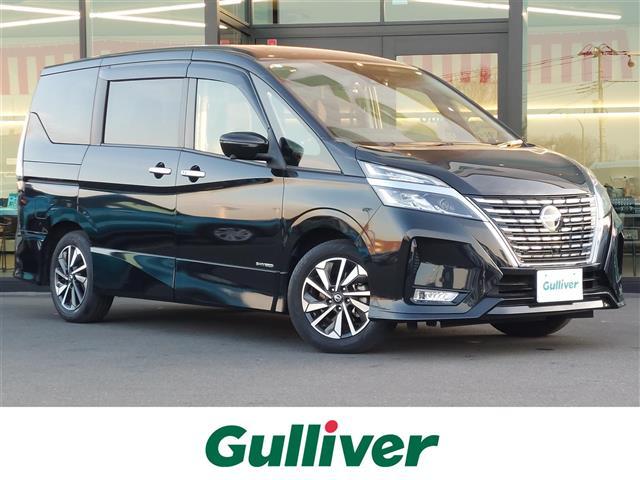 ハイウェイスター　Ｖ　全方位運転支援　純正ナビＴＶ　後席モニター　ドラレコ　両側パワスラドア　ＬＥＤヘッドライト　オートライト　アイドリングストップ　１６インチ純正ＡＷ　純正フロアマット　シートバックテーブル　ＥＴＣ