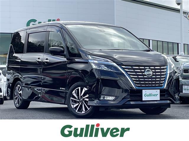 セレナ ｅ－パワー　ハイウェイスターＶ　プロパイロット　純正１０インチナビ　Ｂｌｕ－ｒａｙ／ＤＴＶ／Ｂｌｕｅｔｏｏｔｈ　アラウンドビューモニター　両側パワースライドドア　純正フリップダウンモニター　ＬＥＤオートライト　ＢＳＭ　ＥＴＣ（1枚目）