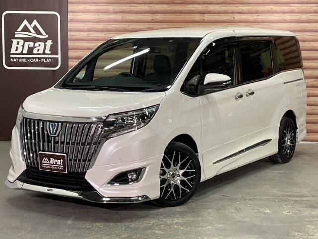 ハイブリッドＧｉ　本革シート　両側パワースライドドア　新品アルミＭＯＮＺＡ　フリップダウンモニター　純正ＳＤナビ　前後ドライブレコーダー　前席シートヒーター　モデリスタエアロ　ＥＴＣ　オートマチックハイビーム